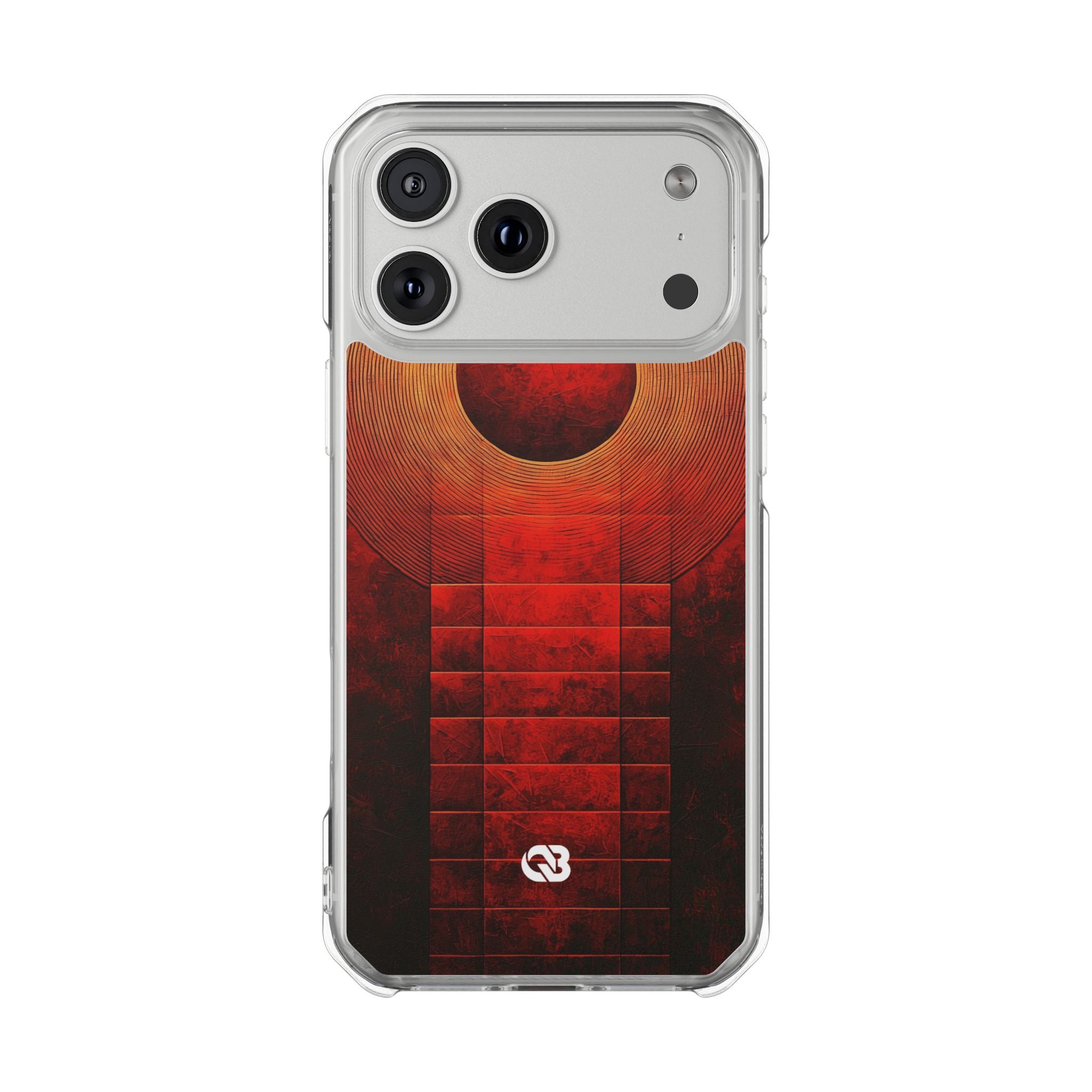 Crimson Solar Halo · Impact Phone Case for iPhone · Magsafe