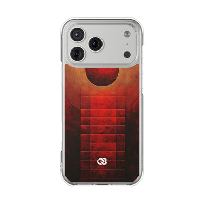 Crimson Solar Halo · Impact Phone Case for iPhone · Magsafe