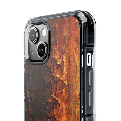 Orange Impact MagSafe Phone Case for iPhone - Oxidized Iron Crust