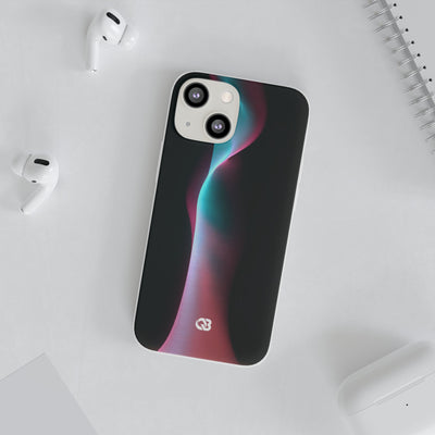 Neon Pixel Flow · Lite Phone Case for iPhone ·  Black