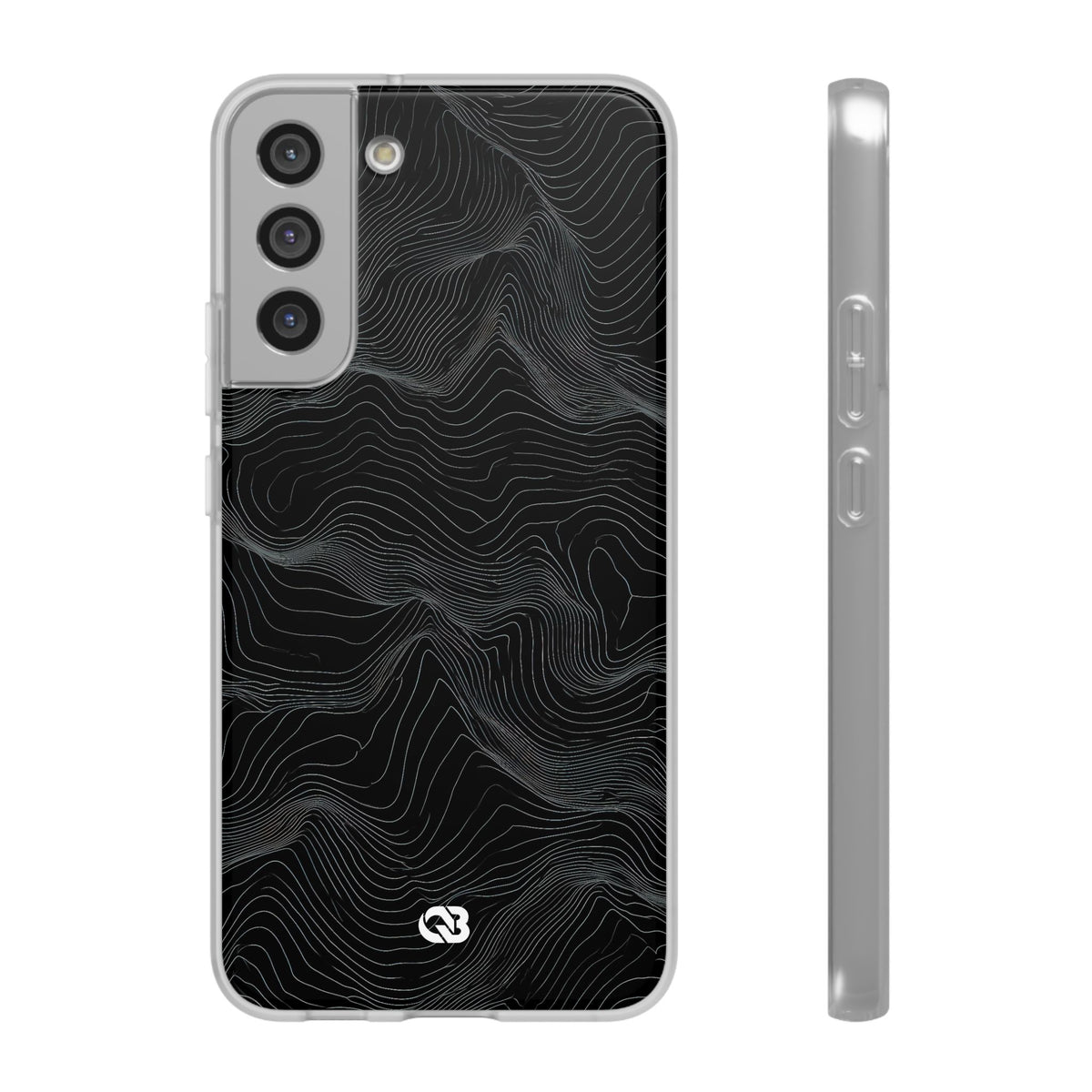 Obsidian Contour Elevation · Lite Phone Case for Samsung · Black