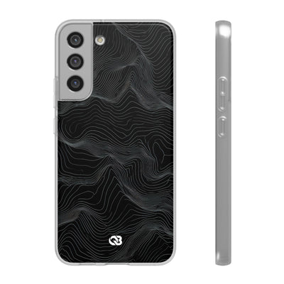 Obsidian Contour Elevation · Lite Phone Case for Samsung · Black