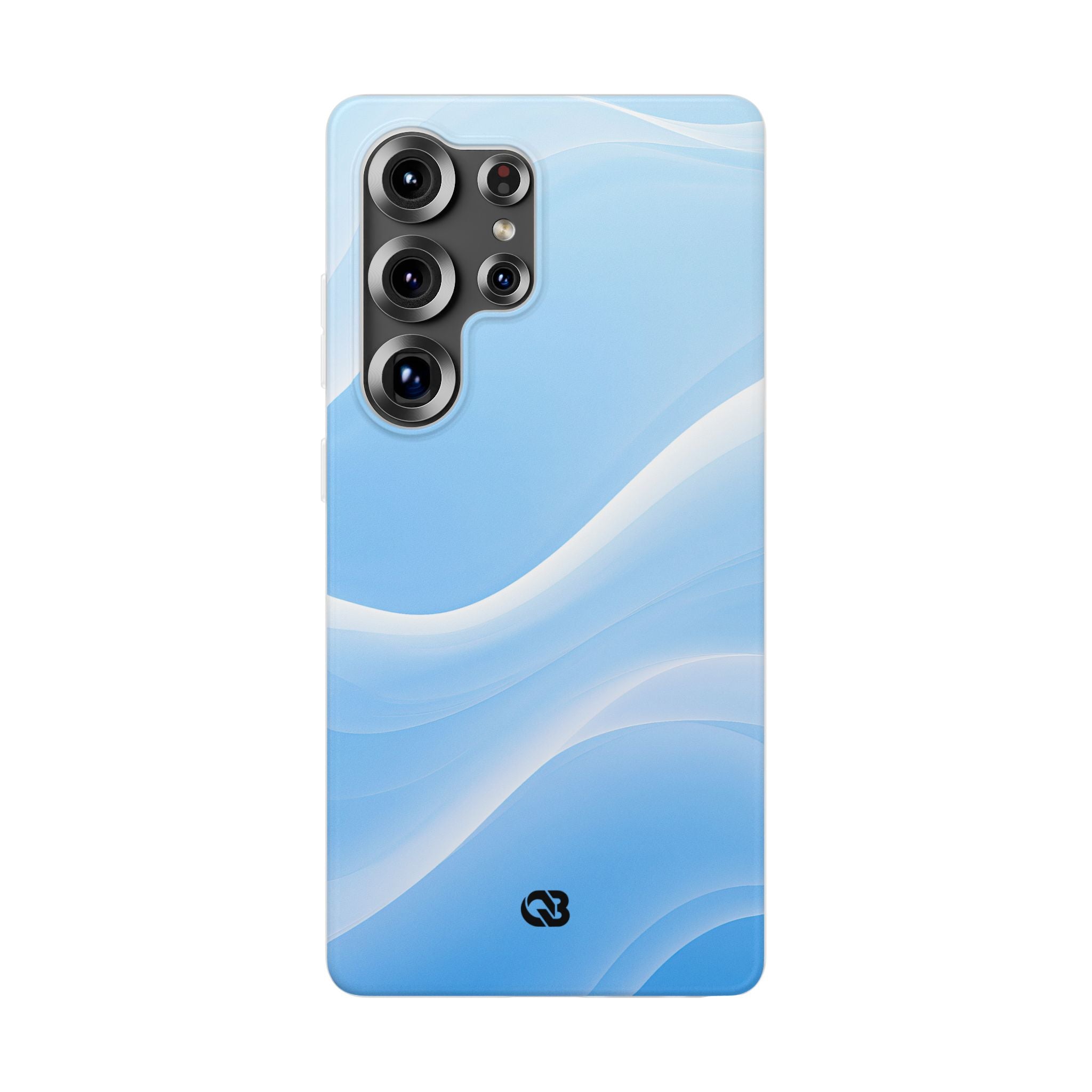 Blue Lite Phone Case for Samsung - Glacial Blue Silk