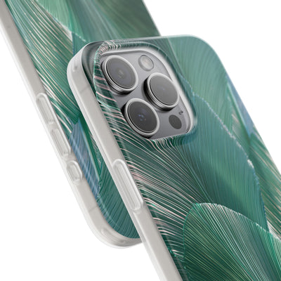 Translucent Fan Palm · Lite Phone Case for iPhone ·  Teal