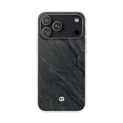 Dark Slate Strata · Lite Phone Case for iPhone ·  Black