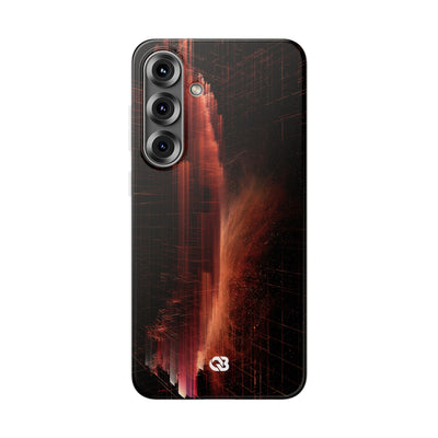 Luminous Monolith · Lite Phone Case for Samsung · Black