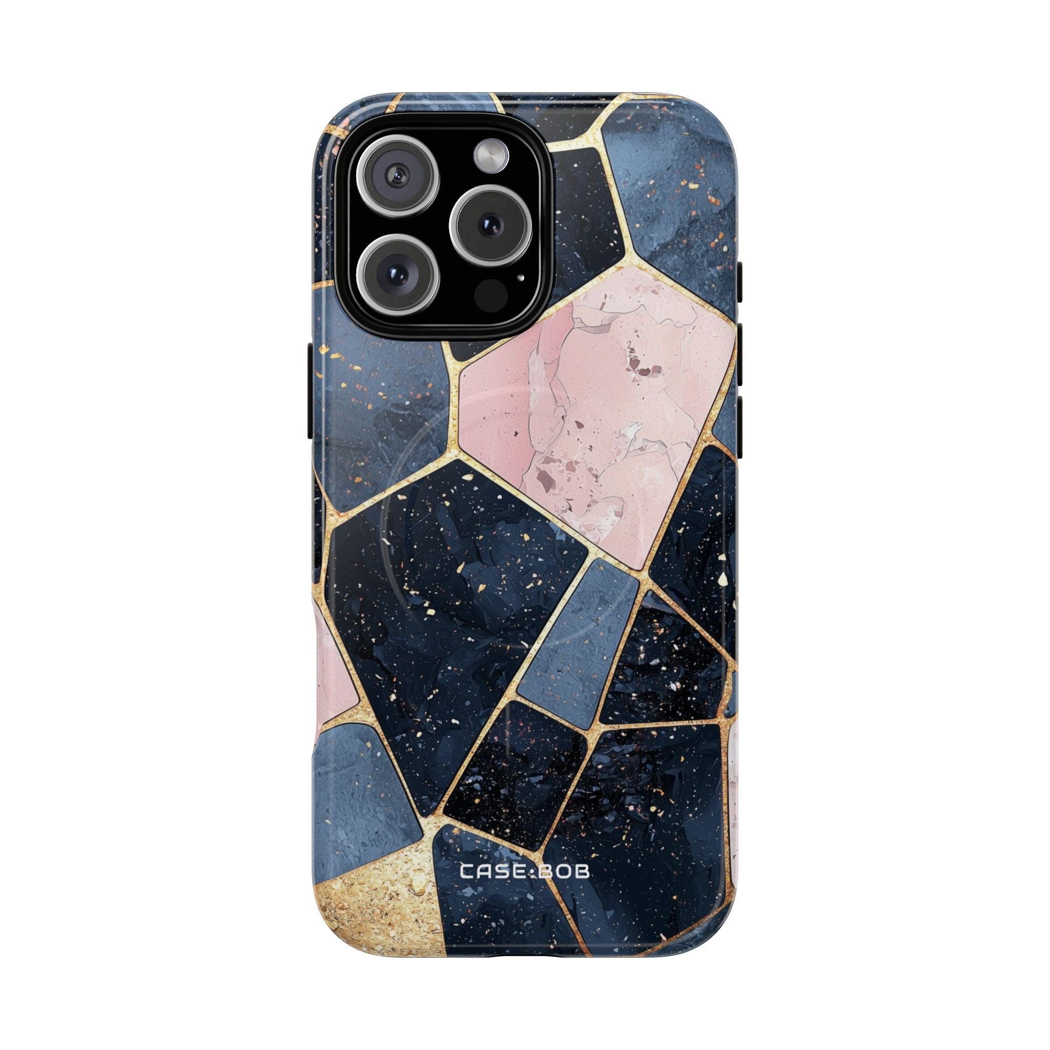 Golden Mosaic iPhone 16 Pro Max Case - Tough+
