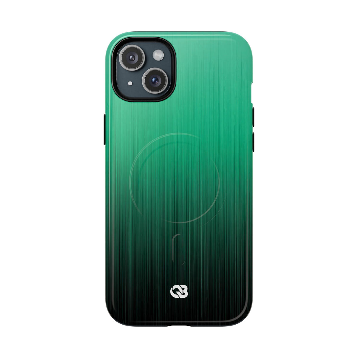 Emerald Cascade · Tough 2.0 Magnetic Phone Case for iPhone · Green