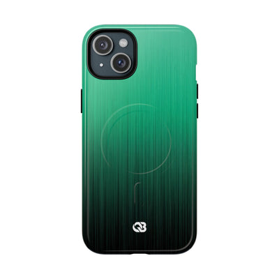 Emerald Cascade · Tough 2.0 Magnetic Phone Case for iPhone · Green