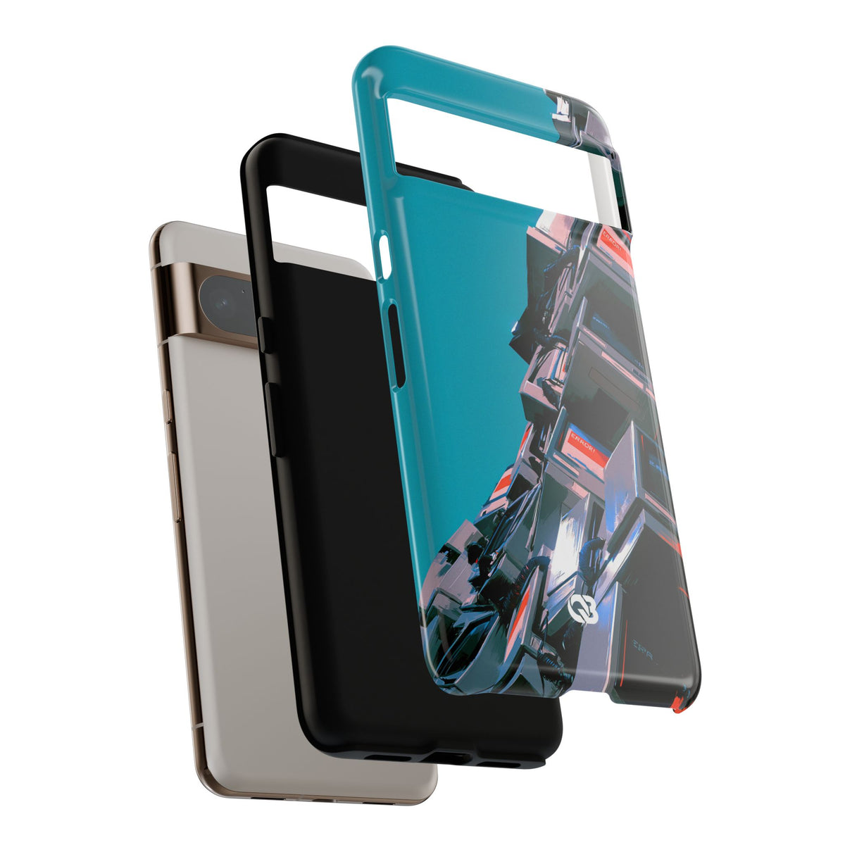 System Error Spire · Tough Phone Case for Pixel ·  Teal