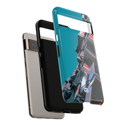 System Error Spire · Tough Phone Case for Pixel ·  Teal