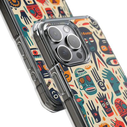 Lebendige Gesichter iPhone 15 Pro Max Case - Impact