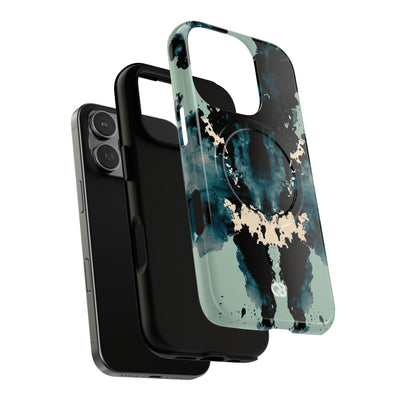 Rorschach Ink Void · Tough 2.0 Magnetic Phone Case for iPhone · Black