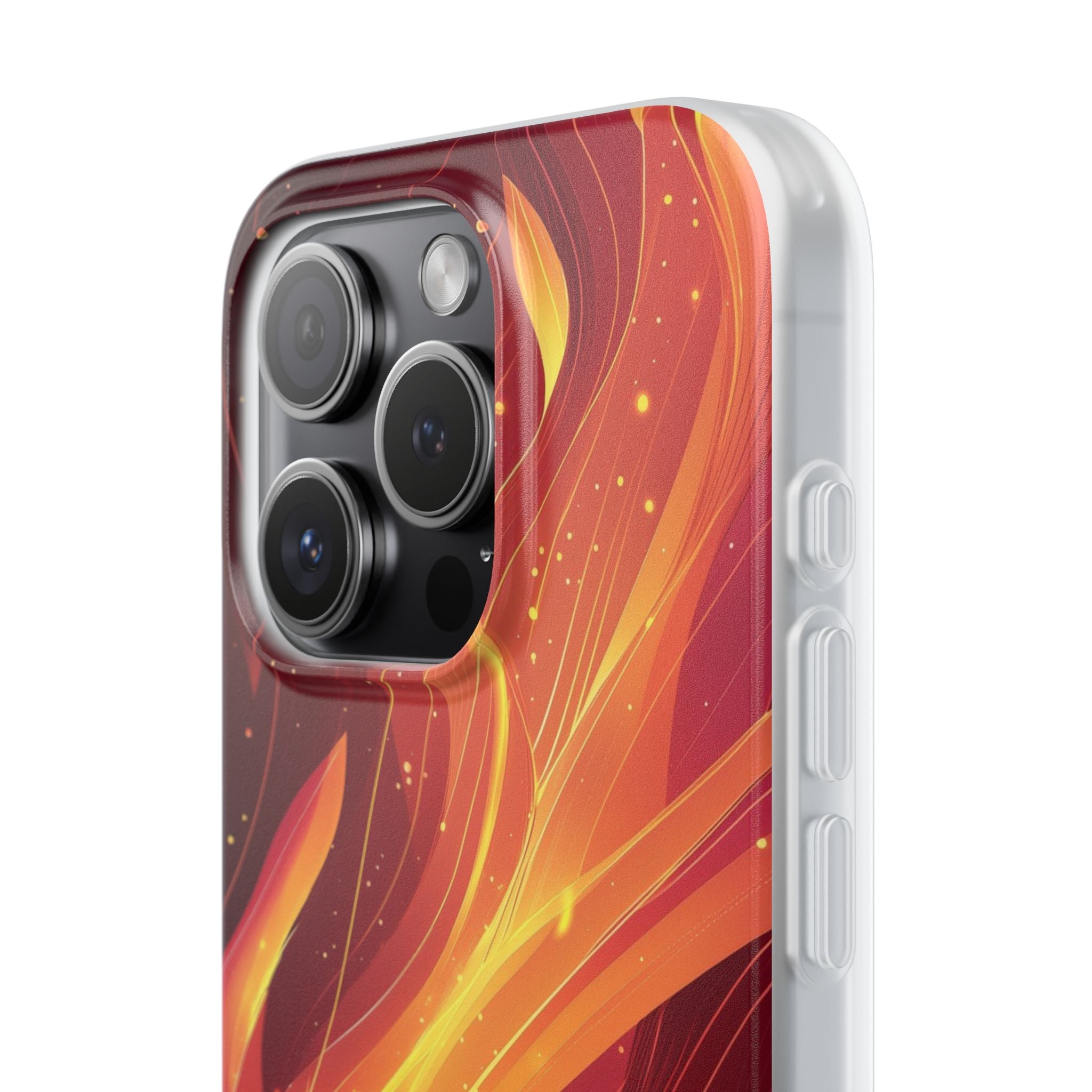 Flaming Flow iPhone 15 Pro hoesje - Soft