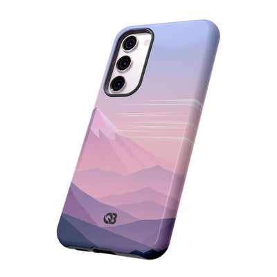 Alpine Twilight · Tough Phone Case for Samsung · Pink