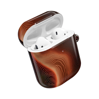 Caldera Ridge · Hard Case for AirPods & AirPods Pro · Orange