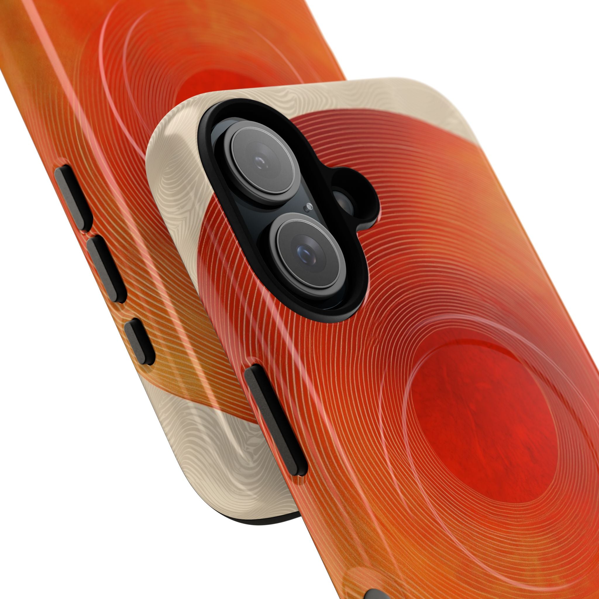 Sunburst Swirl iPhone 16 Case - Tough+