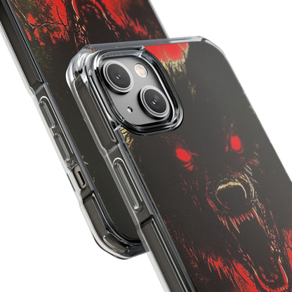 Crimson Wolf iPhone 14 Plus Case - Impact