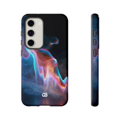 Neon Waveform · Tough Phone Case for Samsung · Black