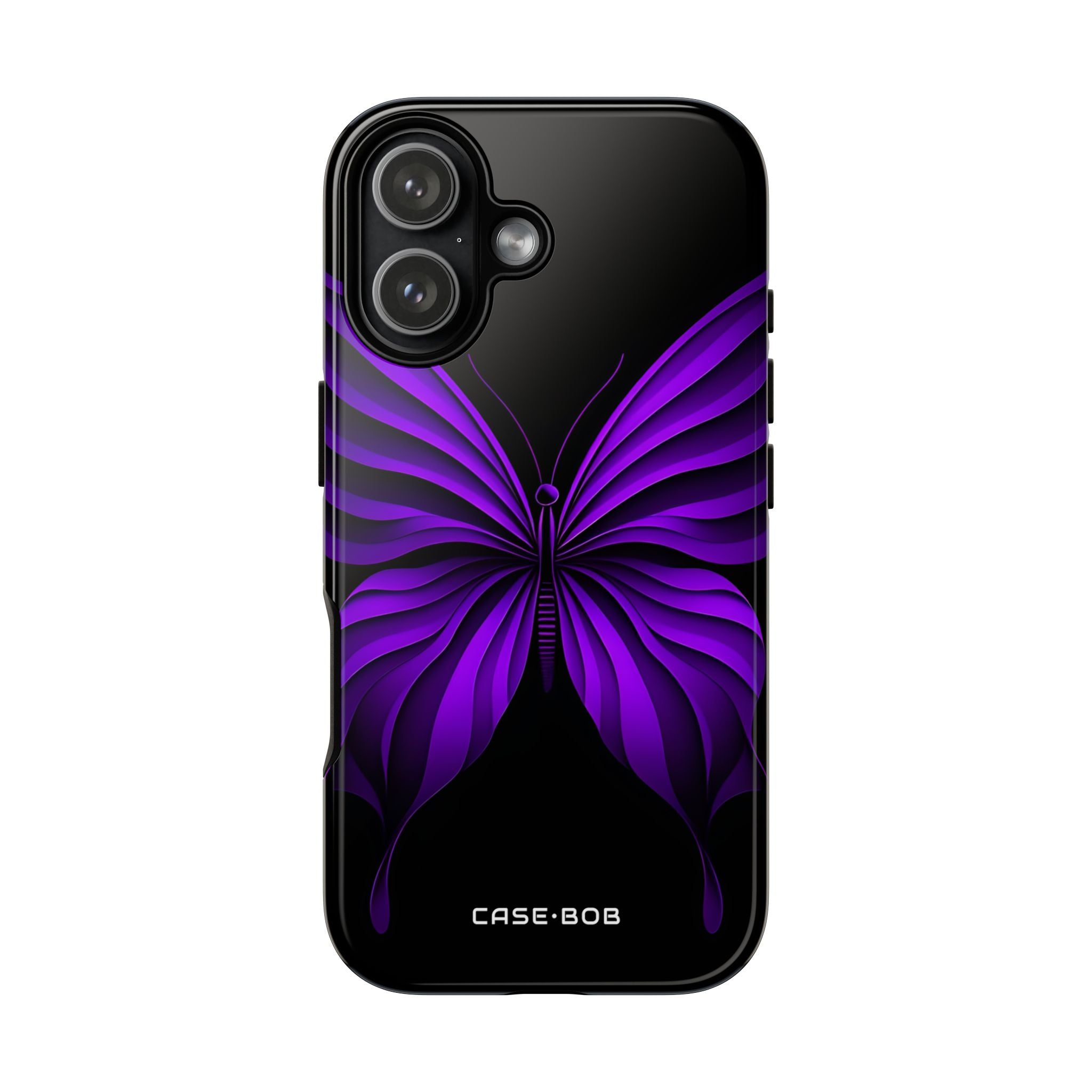 Violet Monarch iPhone 17 Case - Tough - CASE•BOB
