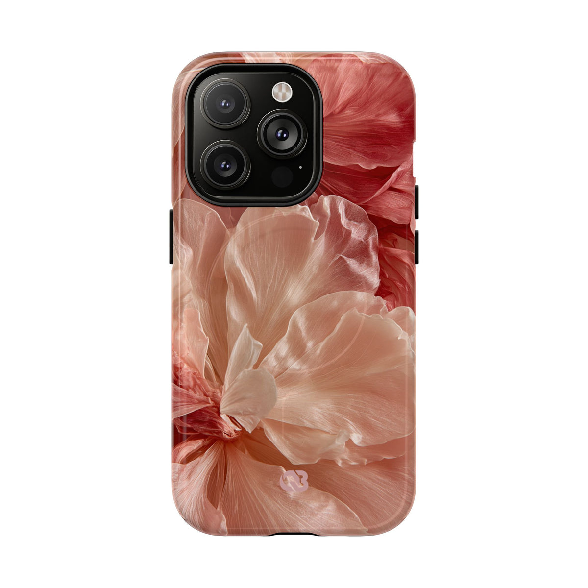 Blush Silk Bloom · Tough 2.0 Magnetic Phone Case for iPhone · Pink