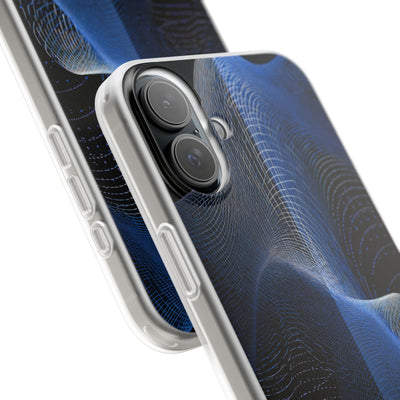 Blue Lite Phone Case for iPhone - Electric Blue Flux