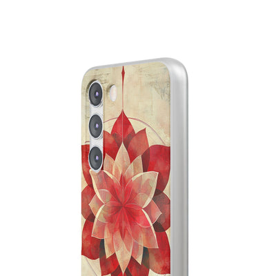 Crimson Petal Peak · Soft Phone Case for Samsung