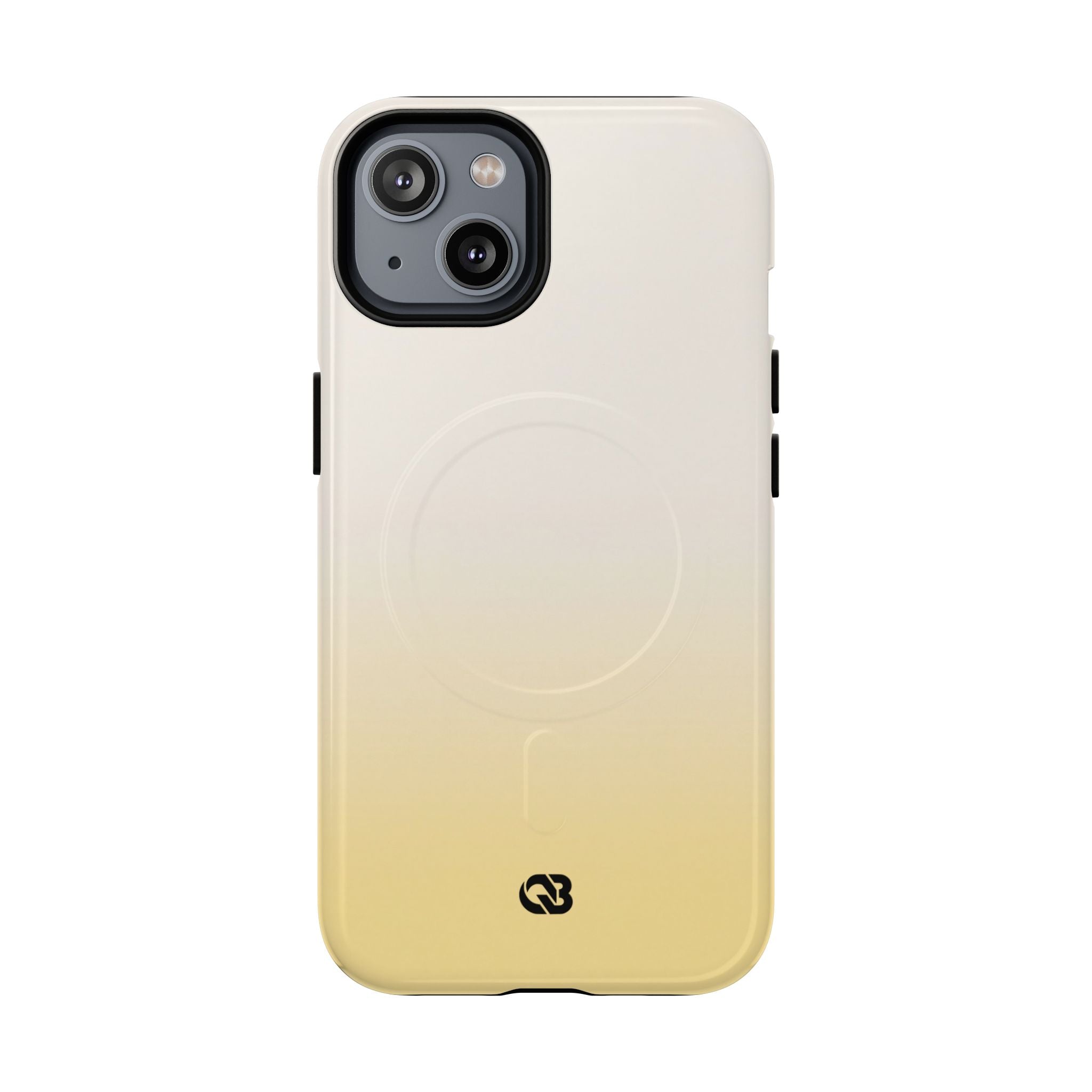 Yellow Tough 2.0 Magsafe Phone Case for iPhone - Bleached Citron Haze