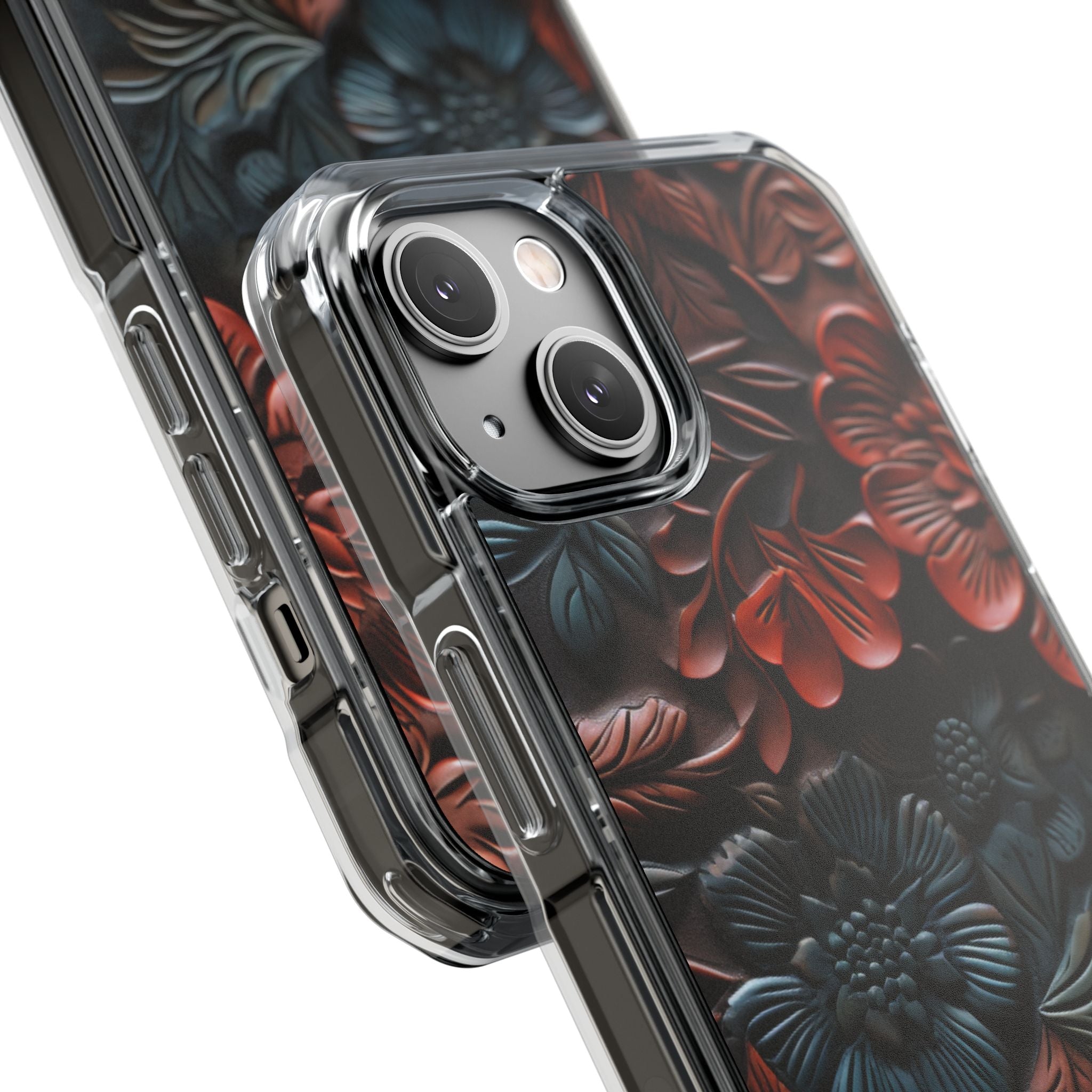 Carved Earth Bloom · Impact Phone Case for iPhone · Magsafe