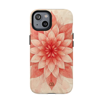 Coral Layered Bloom · Tough+ Handyhülle für iPhone · Magsafe