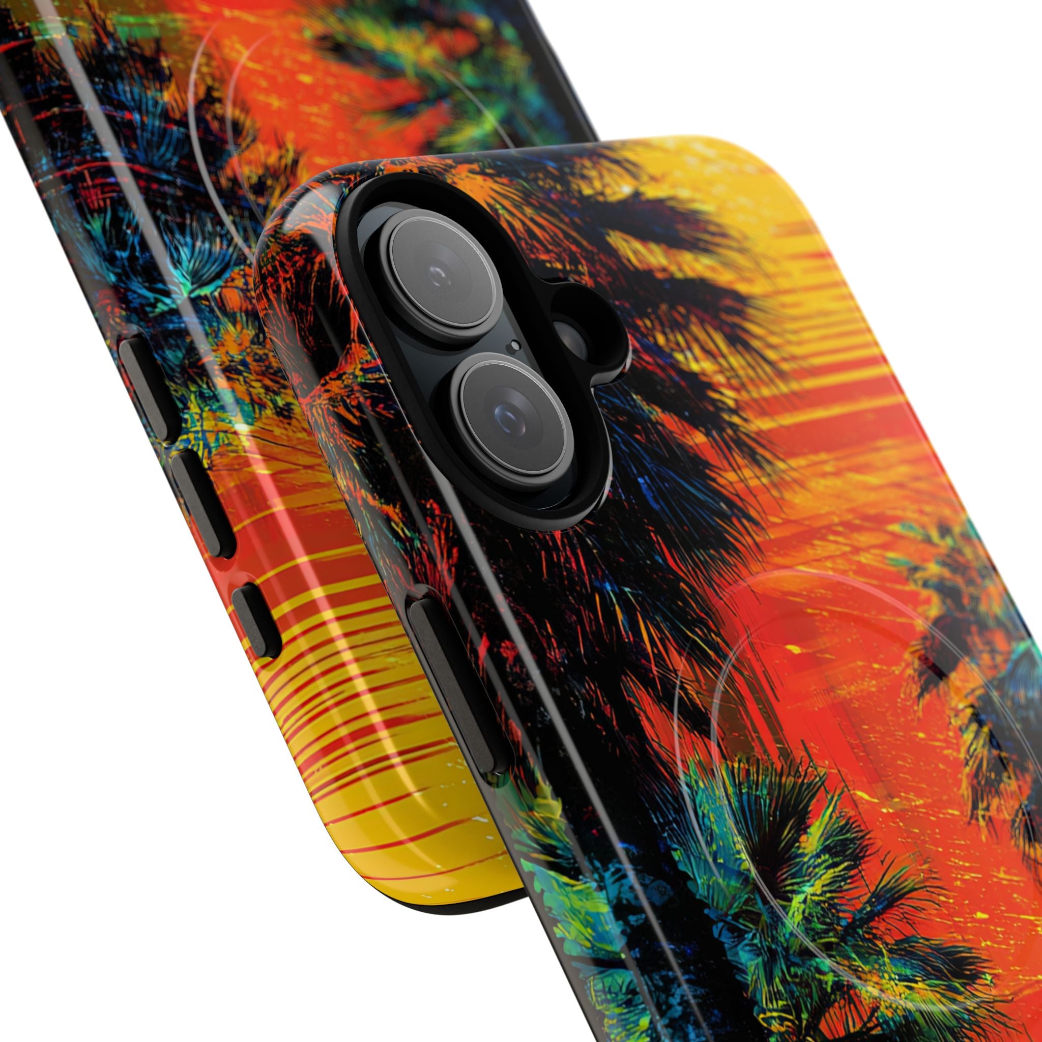 Tropical Sunburst iPhone 16 Plus Case - Tough+