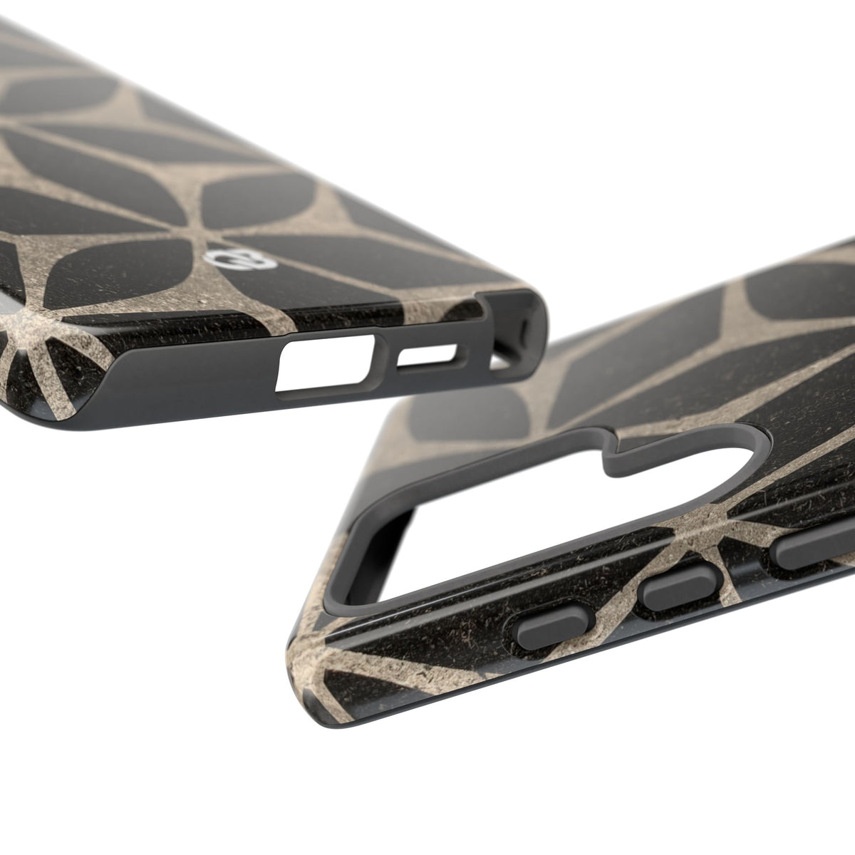 Concrete Mosaic Star · Tough Phone Case for Samsung · Black