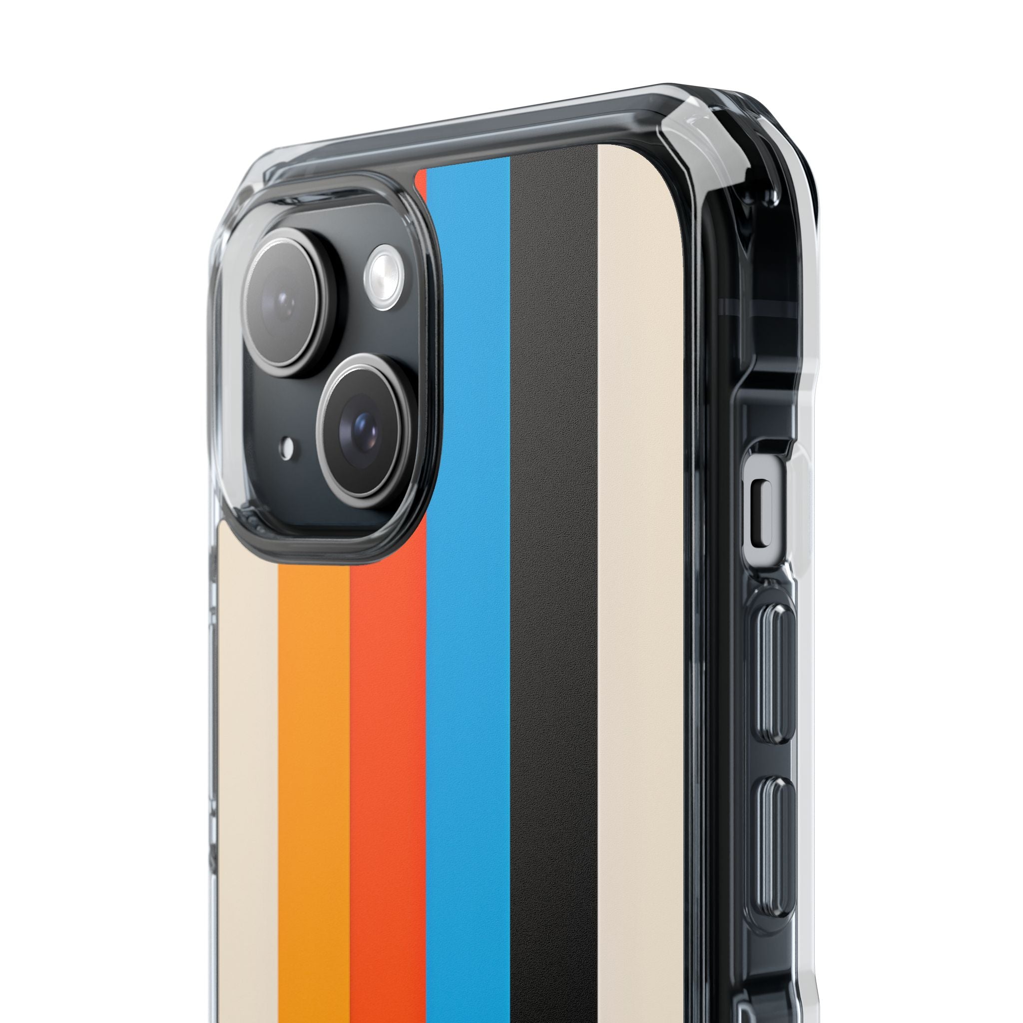 Retro Racing Stripes · Impact Custodia per iPhone · Magsafe