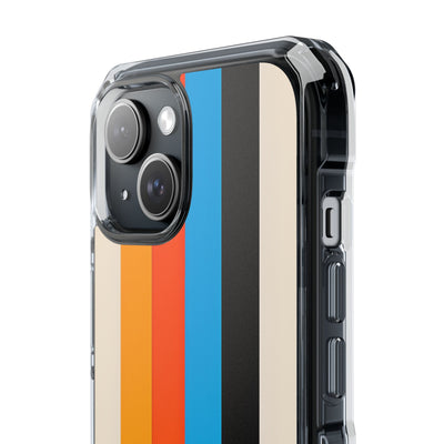 Retro Racing Stripes · Impact Custodia per iPhone · Magsafe