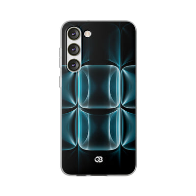 Cyan Core Matrix · Lite Phone Case for Samsung · Blue