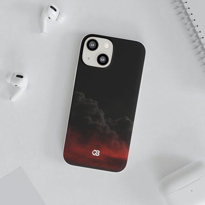 Crimson Fog Void · Lite Phone Case for iPhone ·  Black