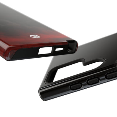 Crimson Fog Void · Tough Phone Case for Samsung · Black