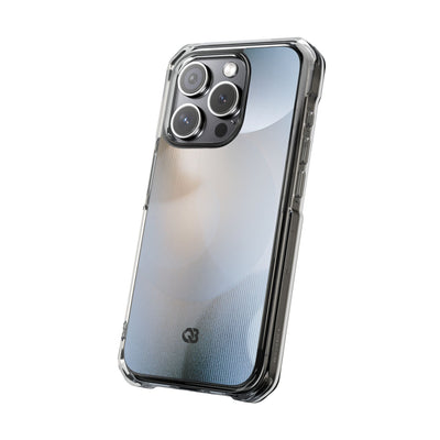 White Impact MagSafe Phone Case for iPhone - Frosted Ribbed Sphere