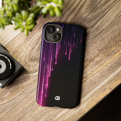 Binary Cascade · Tough Phone Case for iPhone · Black