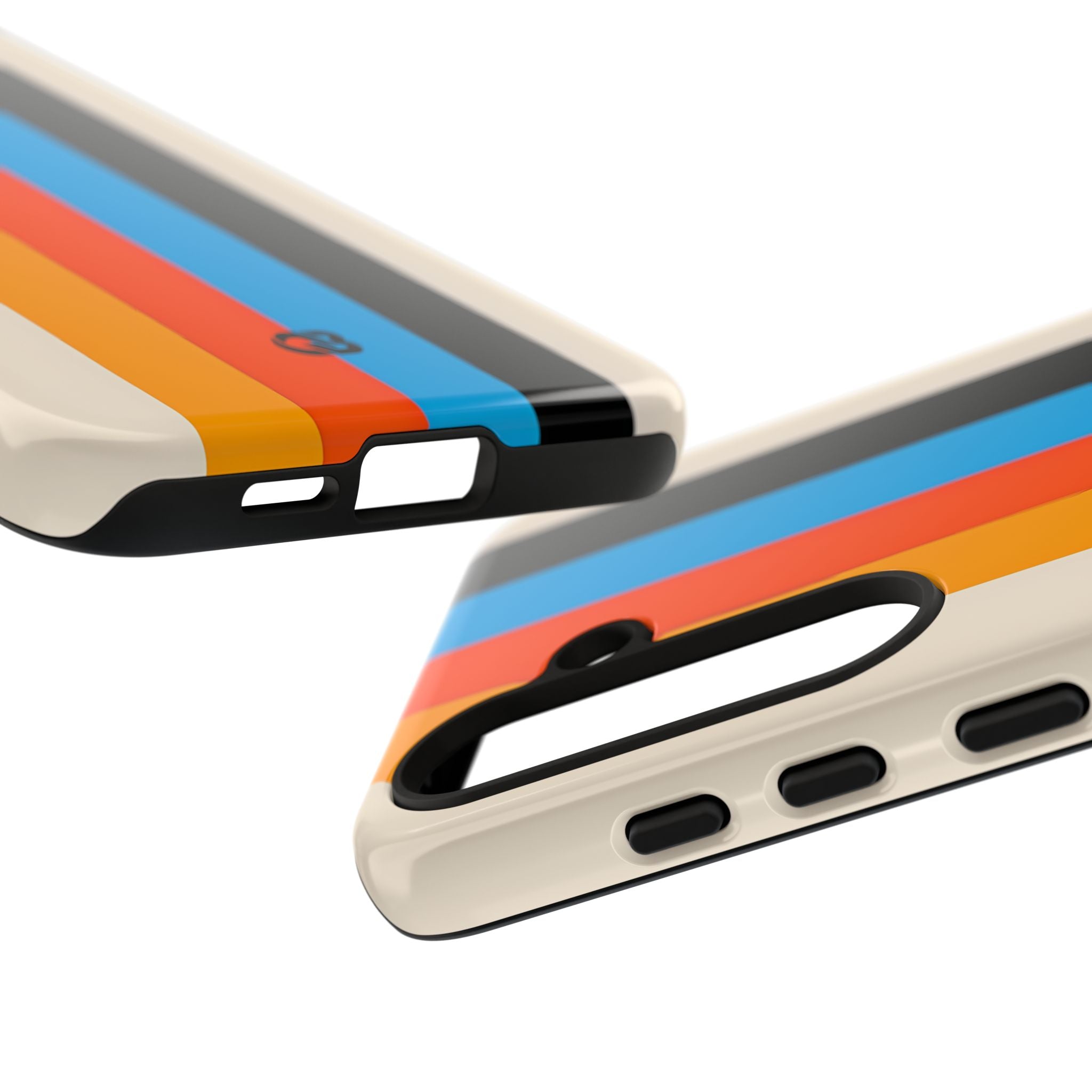 Retro Racing Stripes · Tough Custodia per Samsung