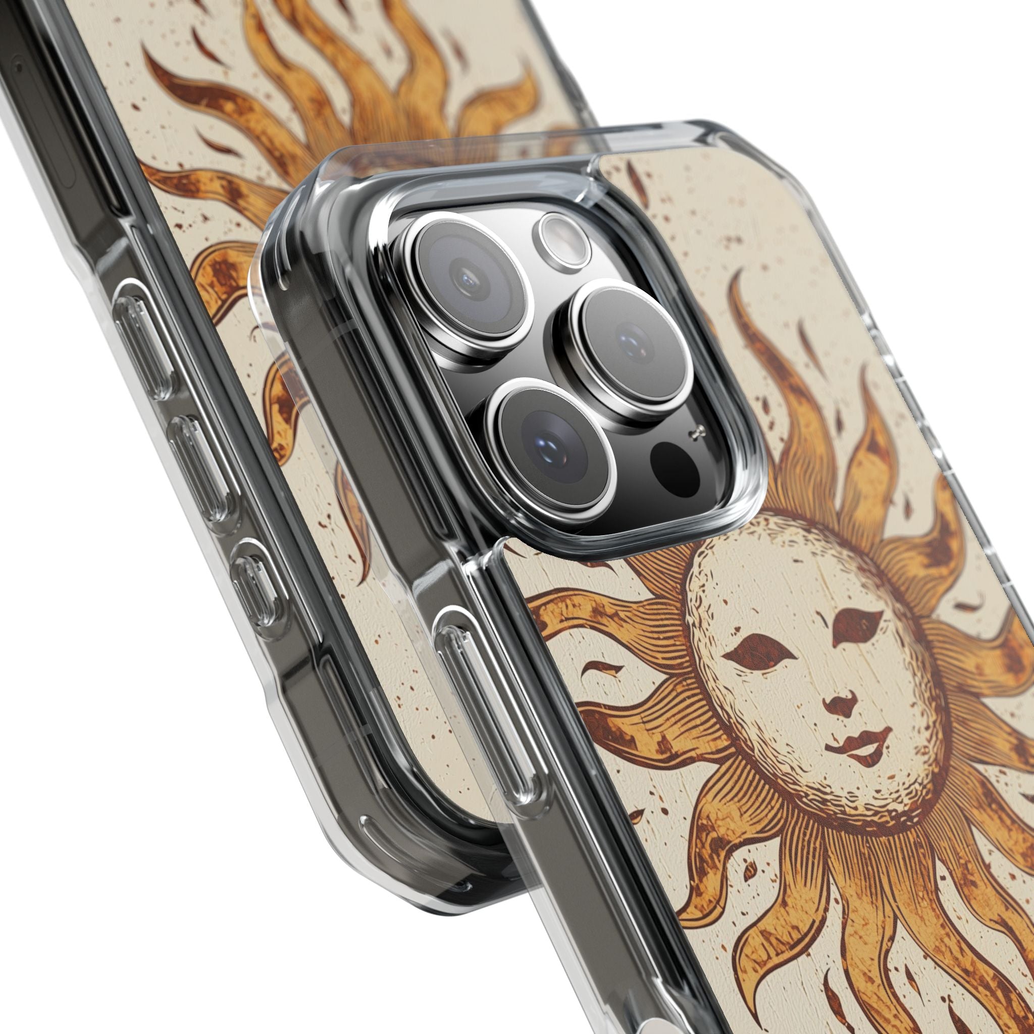 Rustic Solar Mask · Impact Phone Case for iPhone · Magsafe