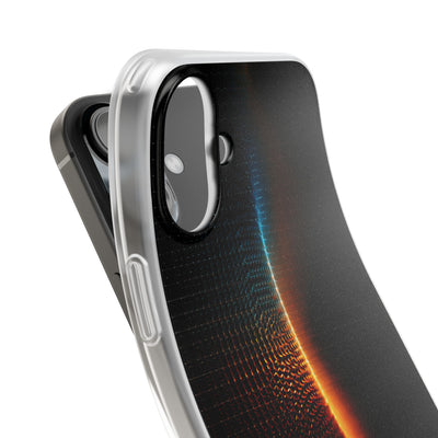 Luminous Refraction Grid · Lite Phone Case for iPhone ·  Black