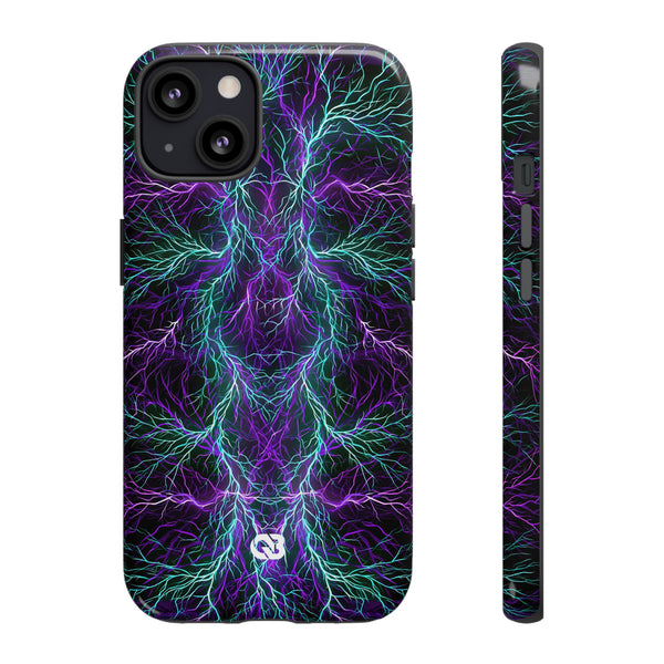 Electric Plasma Arbor · Tough Phone Case for iPhone · Purple