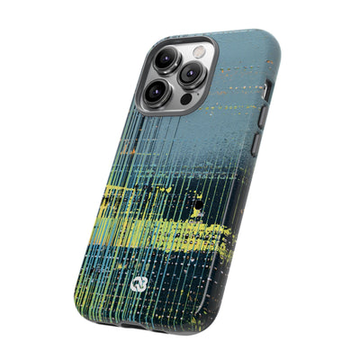 Acid Raster Circuit · Tough Phone Case for iPhone · Teal