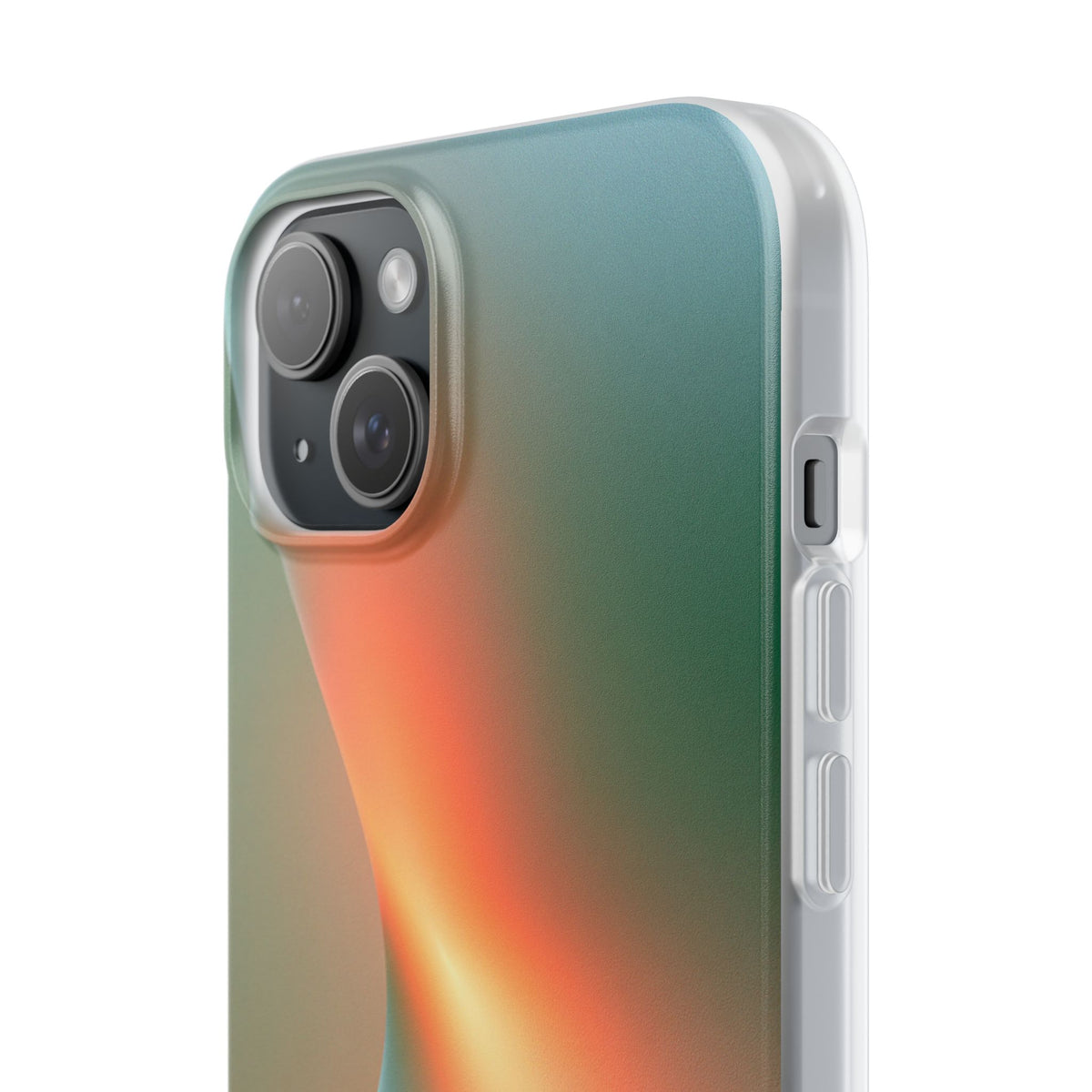 Radiant Contour · Lite Phone Case for iPhone ·  Orange