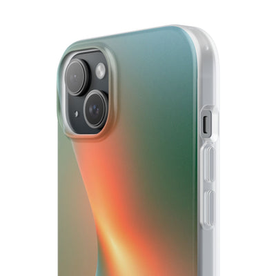 Radiant Contour · Lite Phone Case for iPhone ·  Orange