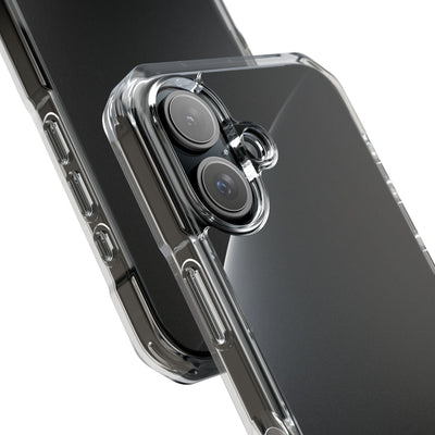 Black Impact MagSafe Phone Case for iPhone - Obsidian Lunar Arch
