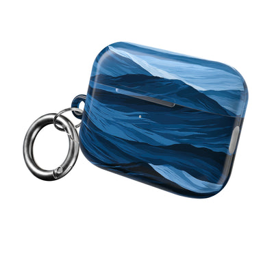Cerulean Ridges · Hard Case for AirPods & AirPods Pro · Blue