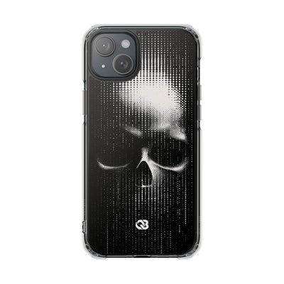 Raster Phantom · Clear Impact Magnetic Phone Case for iPhone ·  Black