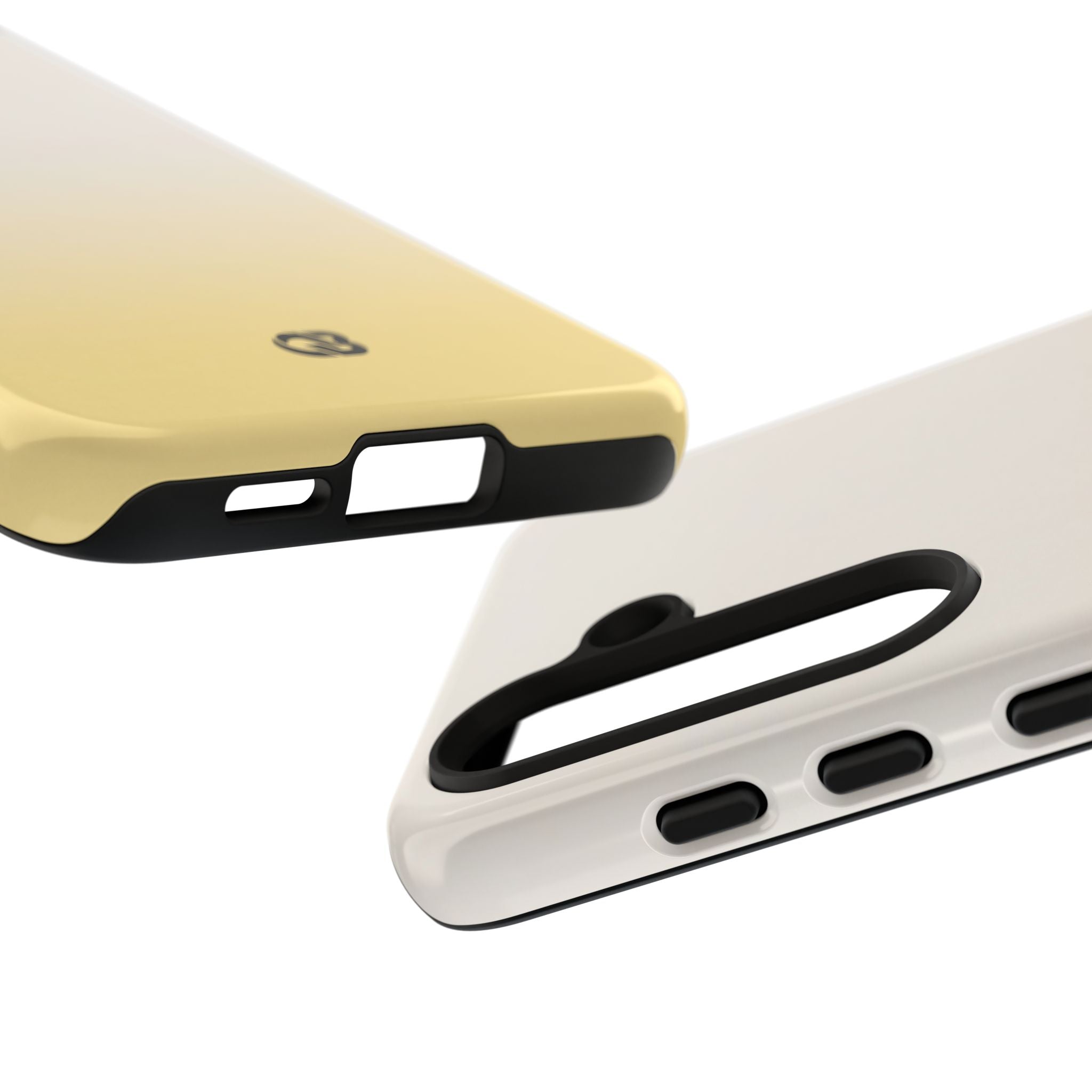 Yellow Tough Phone Case for Samsung - Bleached Citron Haze